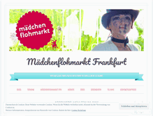 Tablet Screenshot of maedchenflohmarktfrankfurt.com